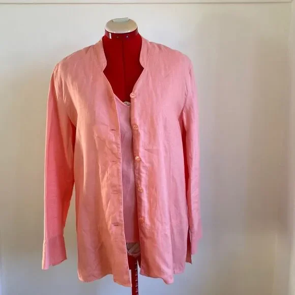 Linen Shirt Set - Picture 2 of 15